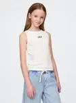 GAP Children's ribbed tank top with logo - Girls
