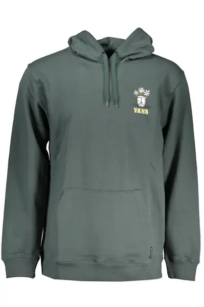 VANS zelená pánska mikina bez zipsu