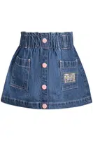 GUESS JEANS SHORT SKIRT GIRL BLUE