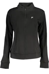 Dámska čierna mikina FILA na zips