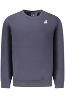 K-WAY pánska mikina bez zipsu modrá