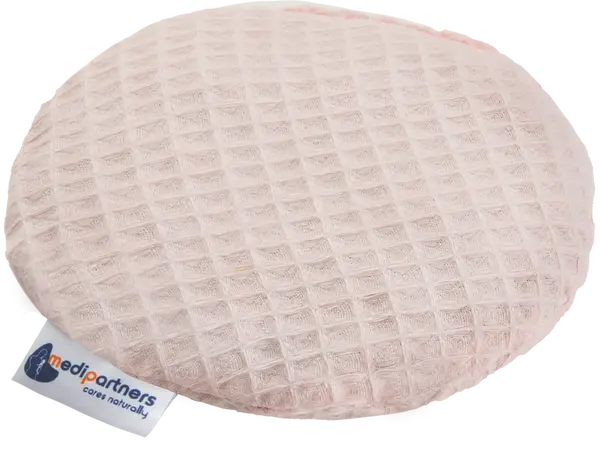 Medi Partners Thermofor with cherry seeds for children - Wafel- light pink