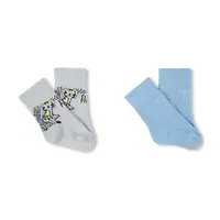 Dětské ponožky Kenzo Kids 2-pack modrá barva, K60874