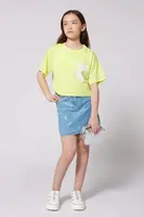 Dětská riflová sukně Dkny