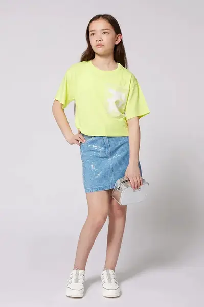 Dětská riflová sukně Dkny