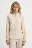 Košile s příměsí lnu Bruuns Bazaar