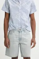 Džínové šortky Guess Jeans pánské, modrá barva, M4YD37 D5M51