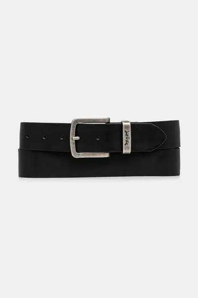 Pásek Levi's černá barva, 002G4-0000
