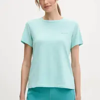 Sportovní triko Columbia Sun Trek tyrkysová barva, 2119711