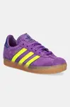 Dětské semišové sneakers boty adidas Originals GAZELLE fialová barva, JP7131