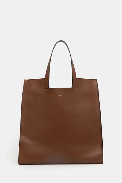 Kožená taška Bally 43,5 x 43 x 12 cm