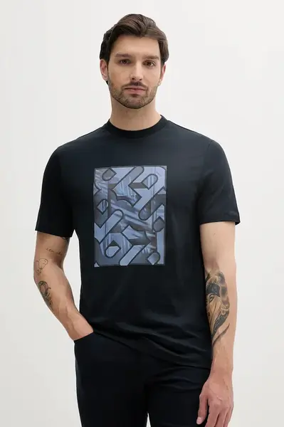 Bavlněné tričko BOSS