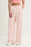 Tepláky Calvin Klein Jeans dámské, růžová barva, LV047C249G