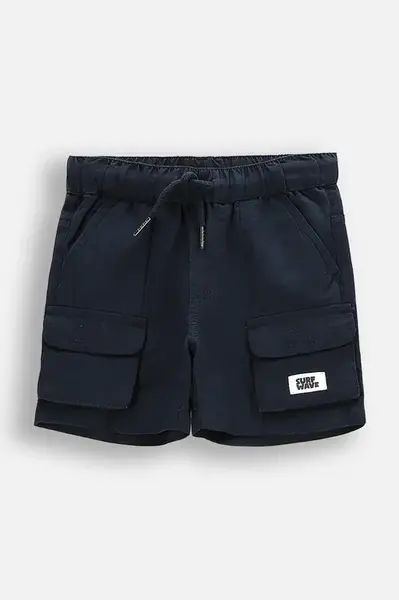Kraťasy Coccodrillo tmavomodrá barva, nastavitelný pas, HOLIDAY SPLASH BOY KIDS