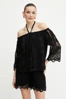 Halenka Pinko dámská, černá barva, hladká, 104798 A2G9