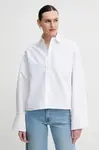 Košile 2NDDAY Claras dámská, bílá barva, relaxed, s klasickým límcem, 2251130229