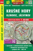 SC 406 Krušné hory, Klínovec, Jáchymov 1:40 000