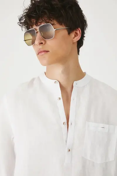 Lněná košile Medicine