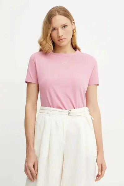 Bavlněné tričko BOSS Orange