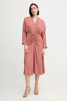 Šaty Sandro Ferrone oranžová barva, maxi, S31XBESARAH