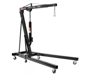 Dílenský jeřáb „žirafa“ 2 t, pojízdný skládací - QUATROS QS19324