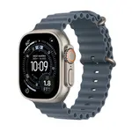 Apple Watch Ultra 3 - 49mm Ocean Band přírodní/ocelově modré