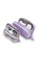 Cestovní organizér 2v1 Orbitkey Tech Pouch x KonMari 23 x 14 x 8 cm fialová barva