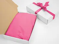 240 ks - Hodvábny papier 500x750 tmavo ružová