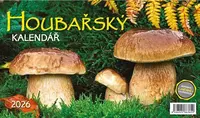 Houbařský kalendář 2026 - stolní kalendář