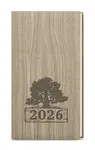Týdenní diář 2026 Jakub Wood kapesní světle hnědá