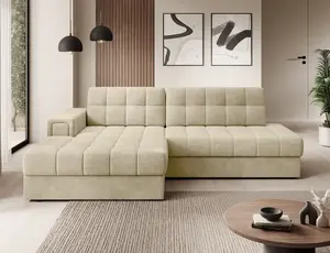 Sedací souprava Blezalt Provedení: Levá varianta, látka: Monolith 04