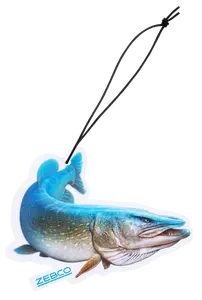 Zebco vůně do auta target fish air freshener pike štika