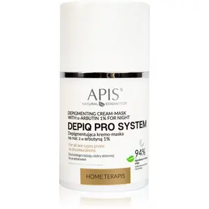 Apis Natural Cosmetics Home TerApis obnovující noční krémová maska pro pleť s hyperpigmentací 50 ml