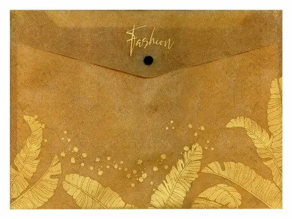 Složka M druk A5 PP potisk LUX mix č.5 fashion hnědozlaté