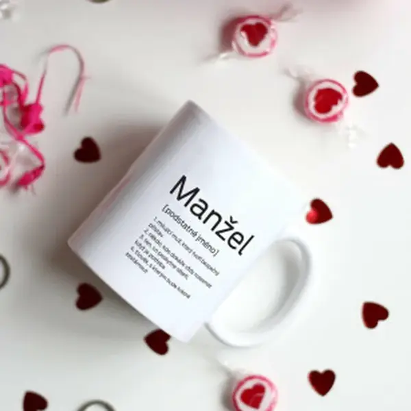 Designový hrnek - Manžel