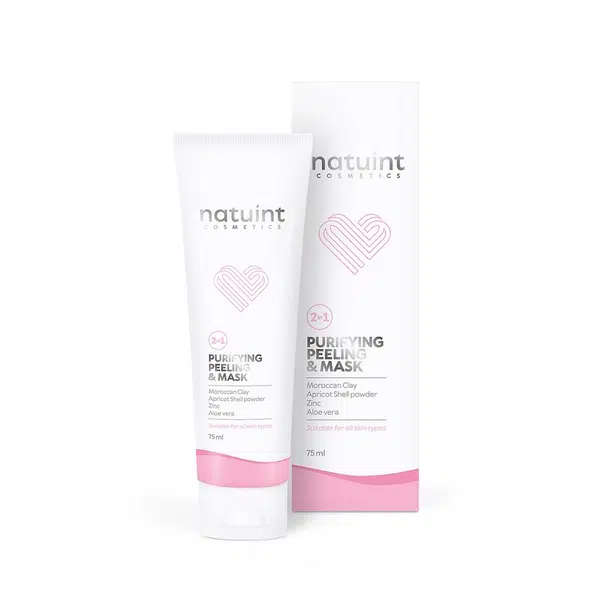 NATUINT COSMETICS  Maska a peeling 2 v 1 čistící 75 ml