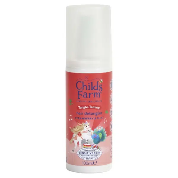 CHILDS FARM Sprej na rozčesávání vlasů jahoda a máta 100 ml