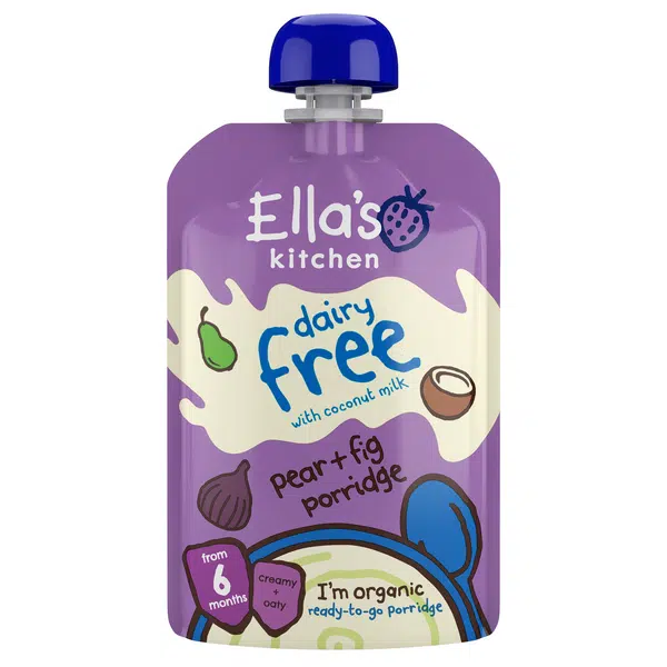ELLA'S KITCHEN BIO Nemléčná kaše s hruškami a fíky 100 g