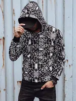 Bluza męska z kapturem czarna Dstreet