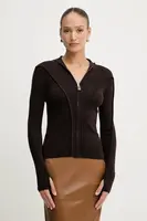 Vlněný kardigan Victoria Beckham