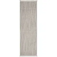 Novel BĚHOUN, 80/250 cm, bílá, světle šedá
