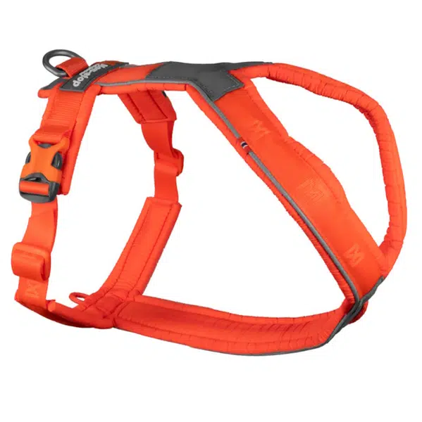 NON-STOP Dogwear Line 5.0 postroj pro psy oranžový, Velikost postroje: 7