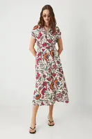 Šaty Medicine béžová barva, midi