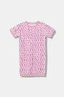 Dětské bavlněné šaty Guess růžová barva, mini, J5YK07 KAD74