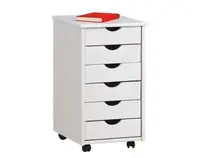 Úložný kontejner Simon, bělená borovice