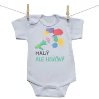 Boodyy Body s krátkym rukávom Malý ale hlučný 80 (9-12 mesiacov)