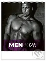 NOTIQUE Nástenný kalendár Men 2026 (univerzálne kalendárium)