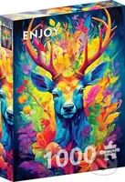 Jelen královský - puzzle z kategorie Umělecké