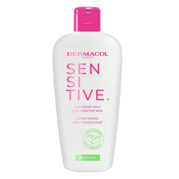 Dermacol Sensitive šetrné pleťové mlieko pre citlivú pleť