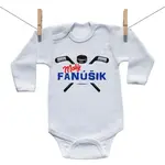 Boodyy Body s dlhým rukávom Malý fanúšik 80 (9-12 mesiacov)